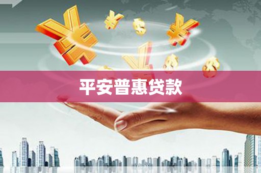西咸平安普惠贷款