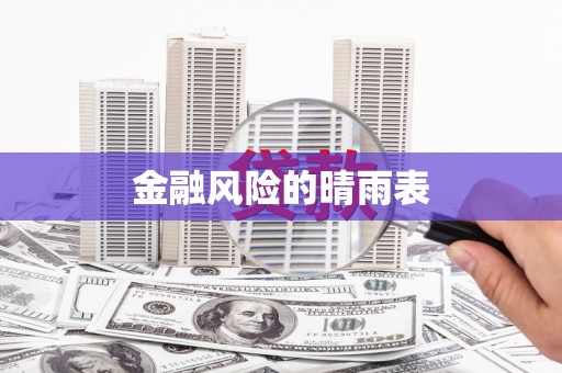 西咸金融风险的晴雨表