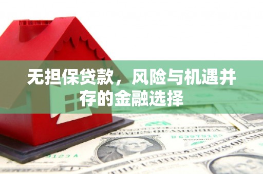 西咸无担保贷款，风险与机遇并存的金融选择