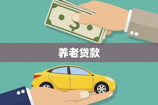 西咸养老贷款