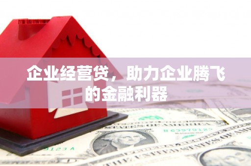 西咸企业经营贷，助力企业腾飞的金融利器