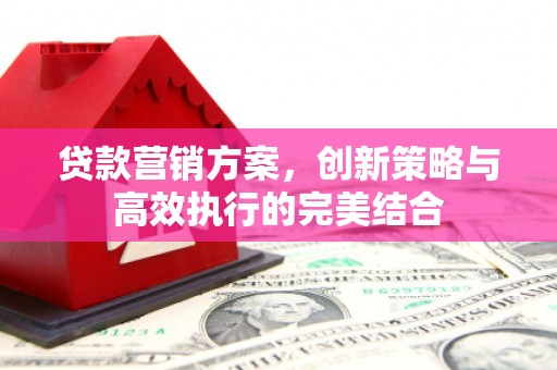 西咸贷款营销方案，创新策略与高效执行的完美结合