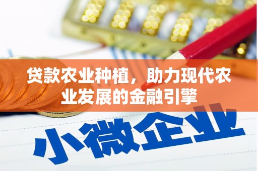 西咸贷款农业种植，助力现代农业发展的金融引擎