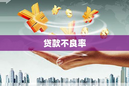 西咸贷款不良率