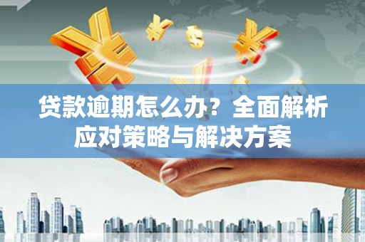 西咸贷款逾期怎么办？全面解析应对策略与解决方案