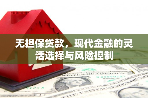 西咸无担保贷款，现代金融的灵活选择与风险控制