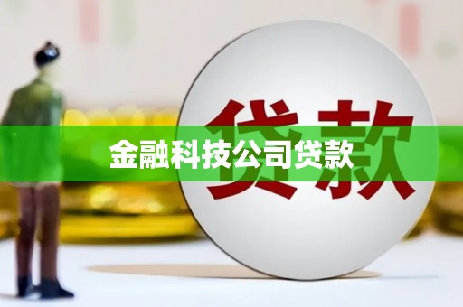 西咸金融科技公司贷款