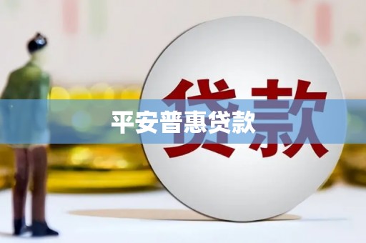 西咸平安普惠贷款