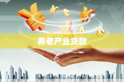 西咸养老产业贷款