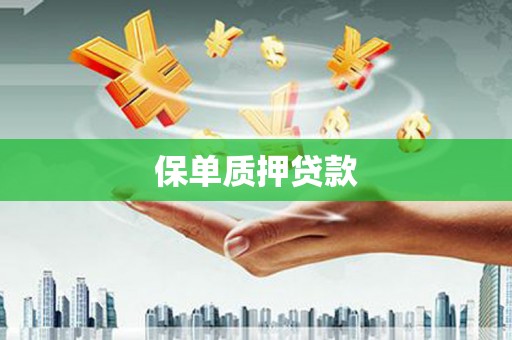 西咸保单质押贷款