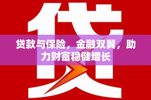 西咸贷款与保险，金融双翼，助力财富稳健增长