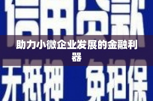 西咸助力小微企业发展的金融利器
