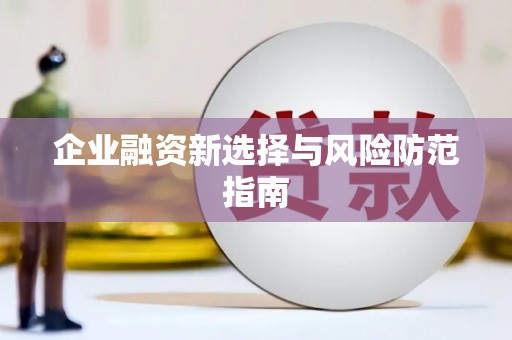 西咸企业融资新选择与风险防范指南