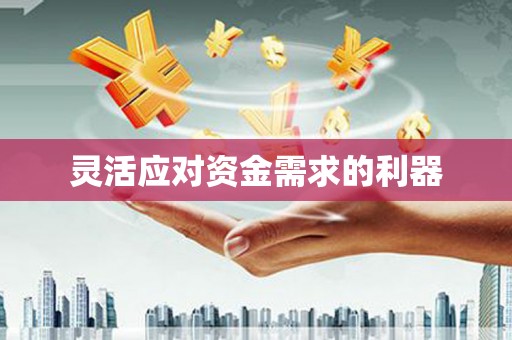 西咸灵活应对资金需求的利器