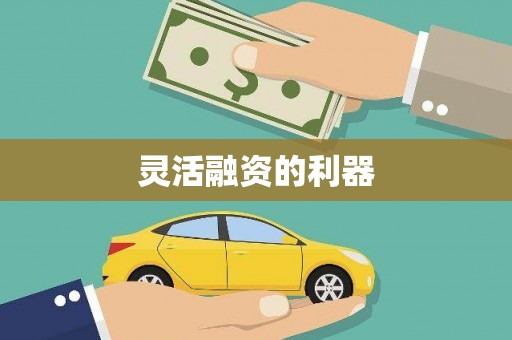 西咸灵活融资的利器