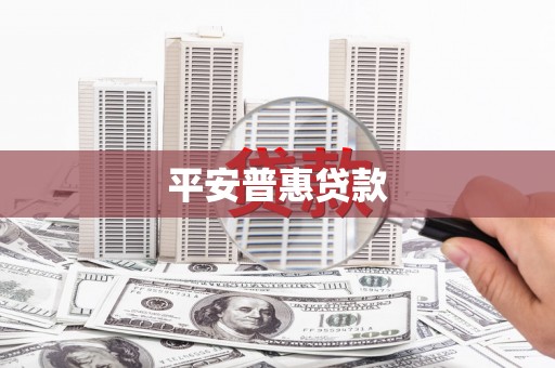 西咸平安普惠贷款