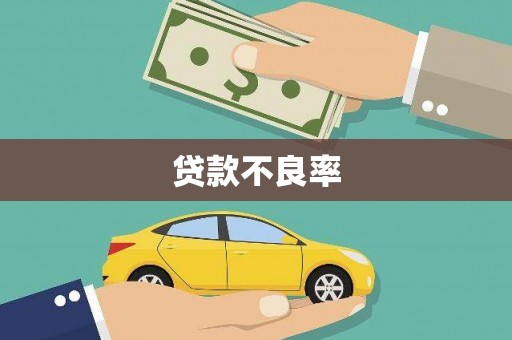 西咸贷款不良率