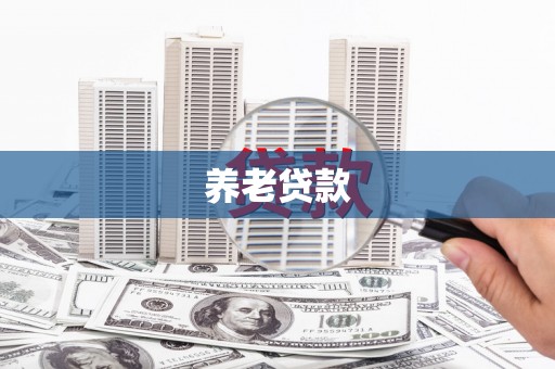 西咸养老贷款